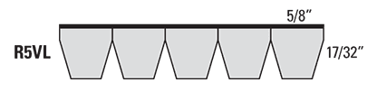wedge band chipper drive cross reference Wedge-Band Chipper Drive Available in R5VL Sections from CRP