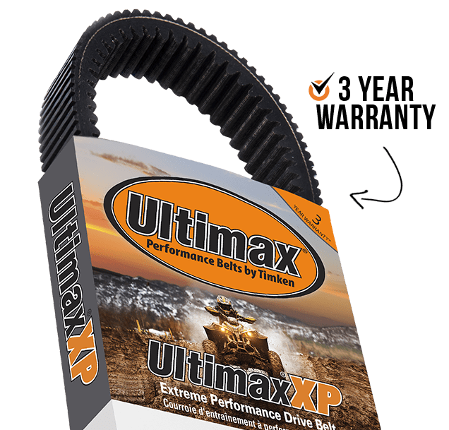 Ultimax® XP Belts include 3 Year Warranty